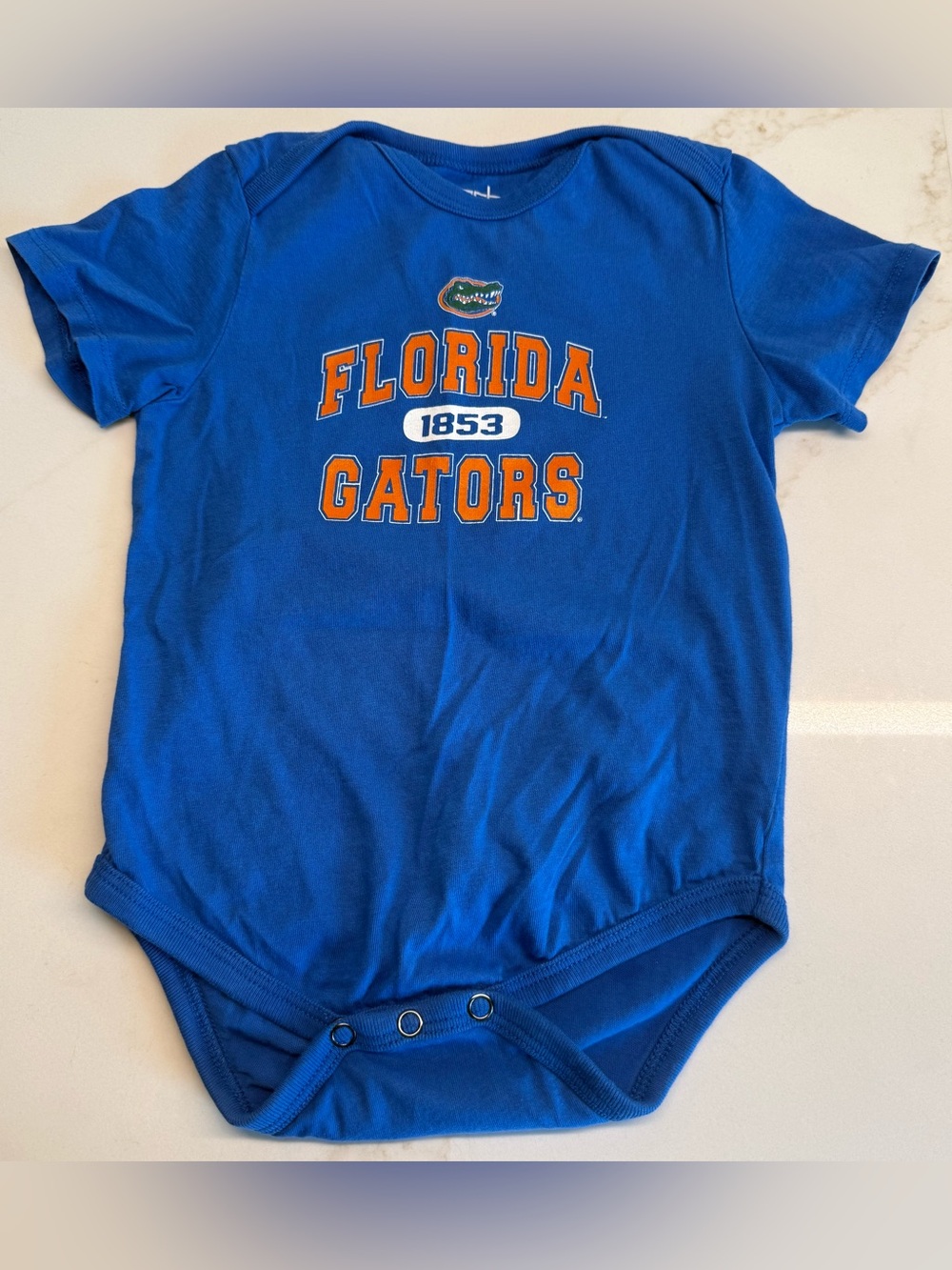 Florida Gators Baby Bodysuit 18M Blue NCAA Football Onesie